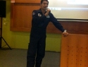Dr Sheikh giving seminar in ITE Singapore